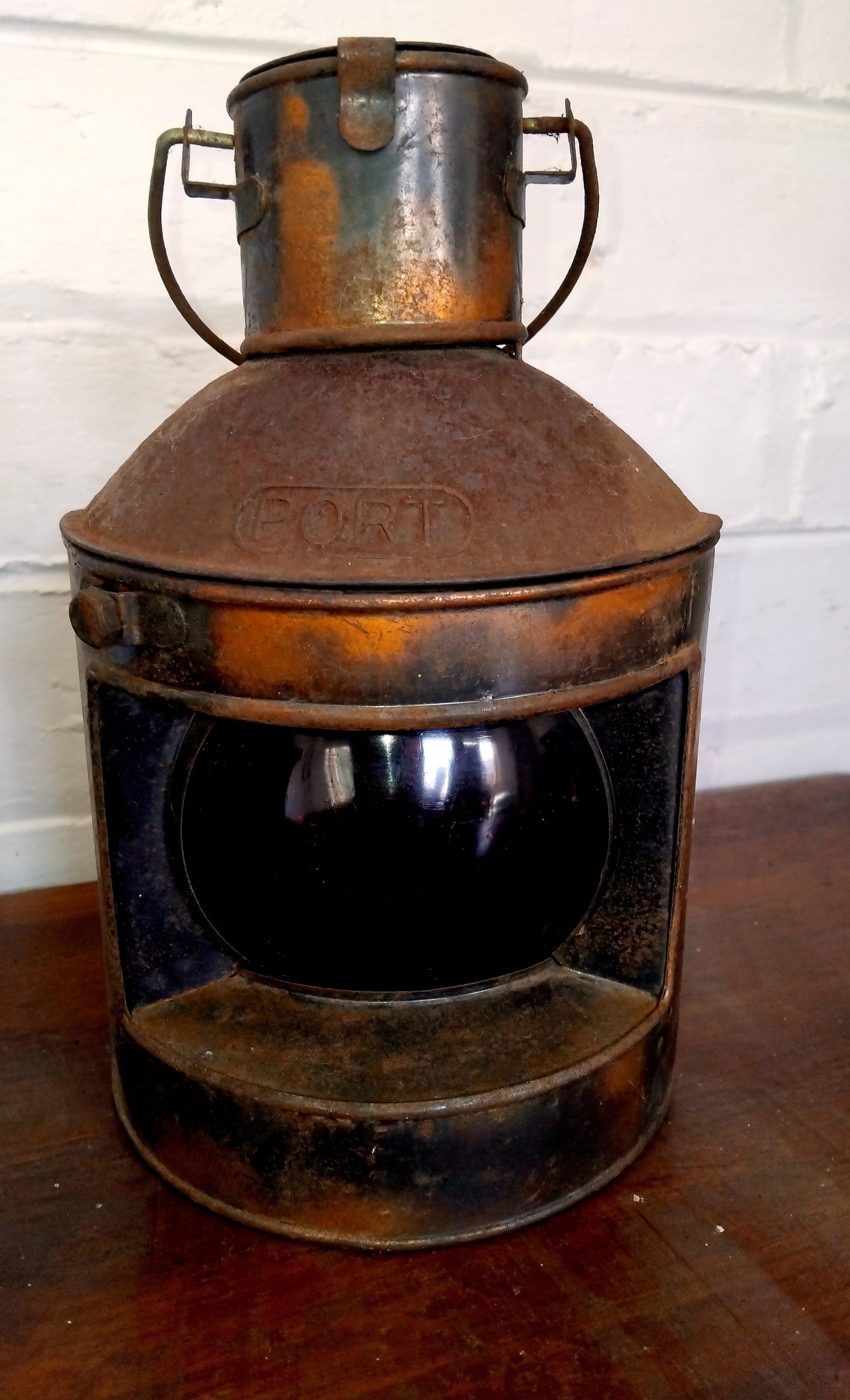 Vintage Port & Starboard Nautical Lanterns